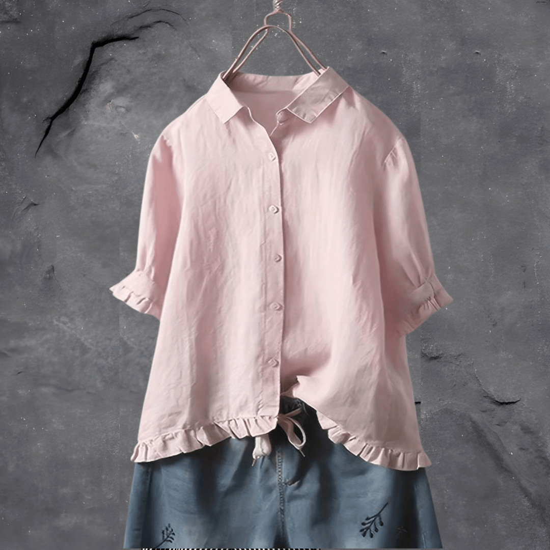 Camisa clásica de manga larga en algodón transpirable – CAVALLI