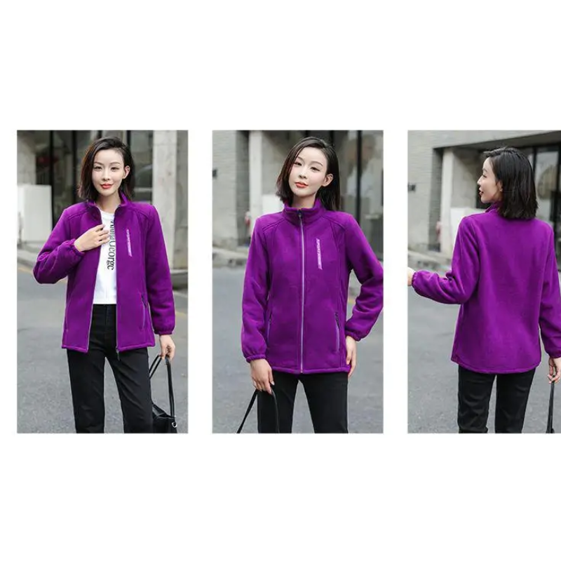 ALMA - Chaqueta ligera de exterior con cremallera para mujer
