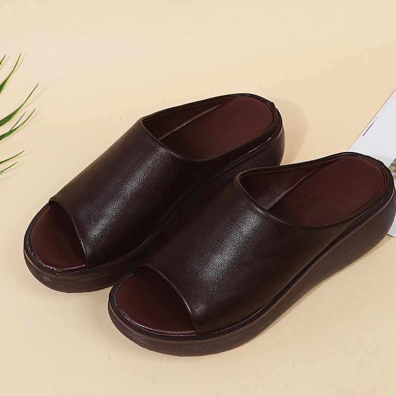 Sandalias ortopédicas de verano en piel sintética – LIVANA