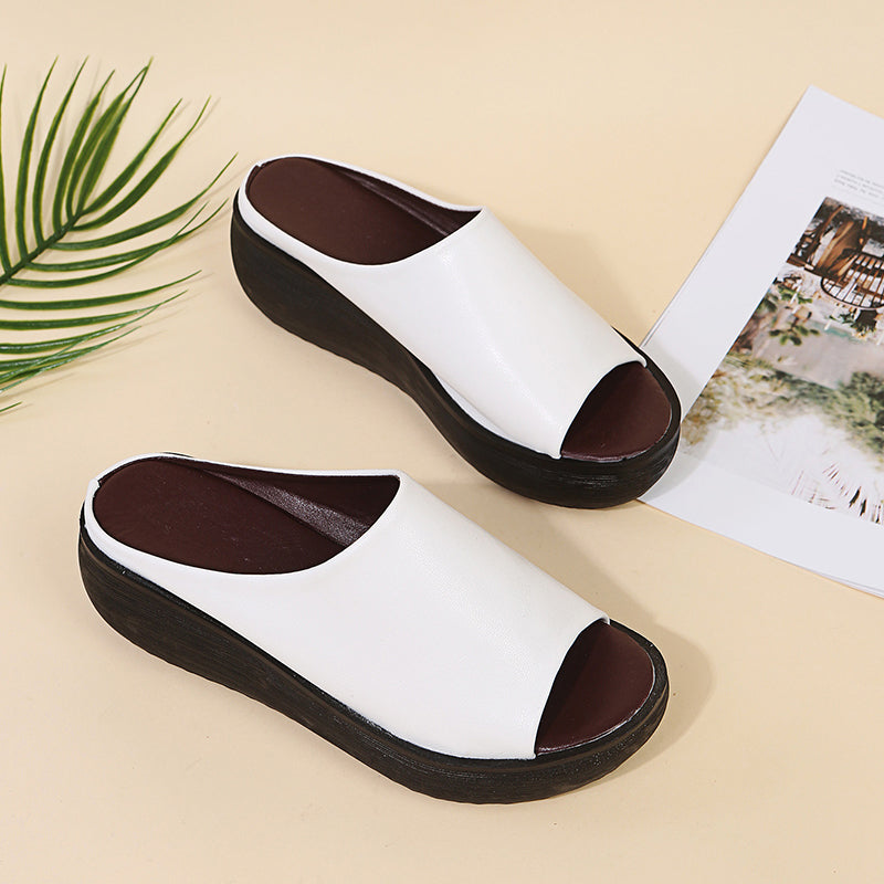 Sandalias ortopédicas de verano en piel sintética – LIVANA