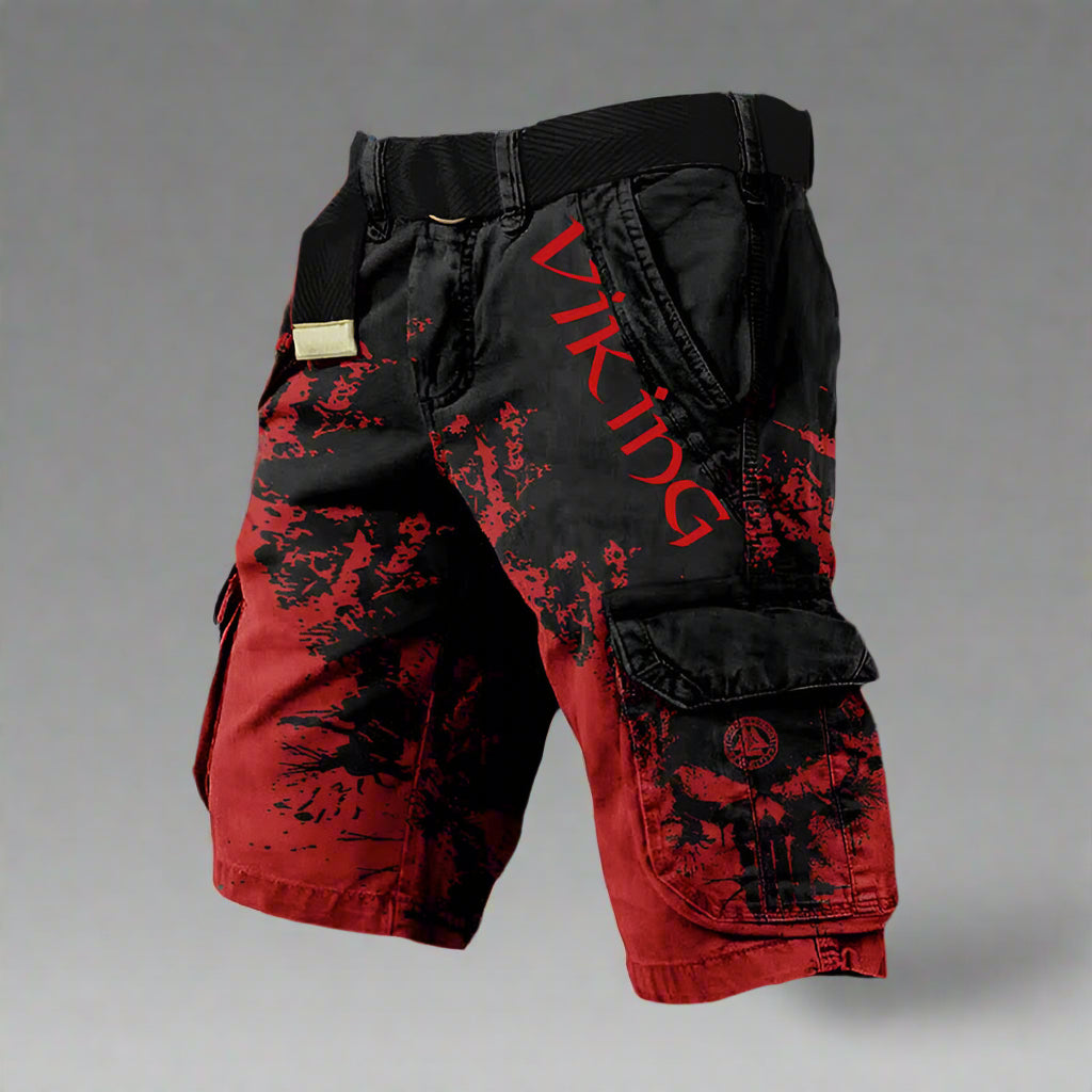 Bermuda cargo de hombre con estampado moderno – FAUSTO