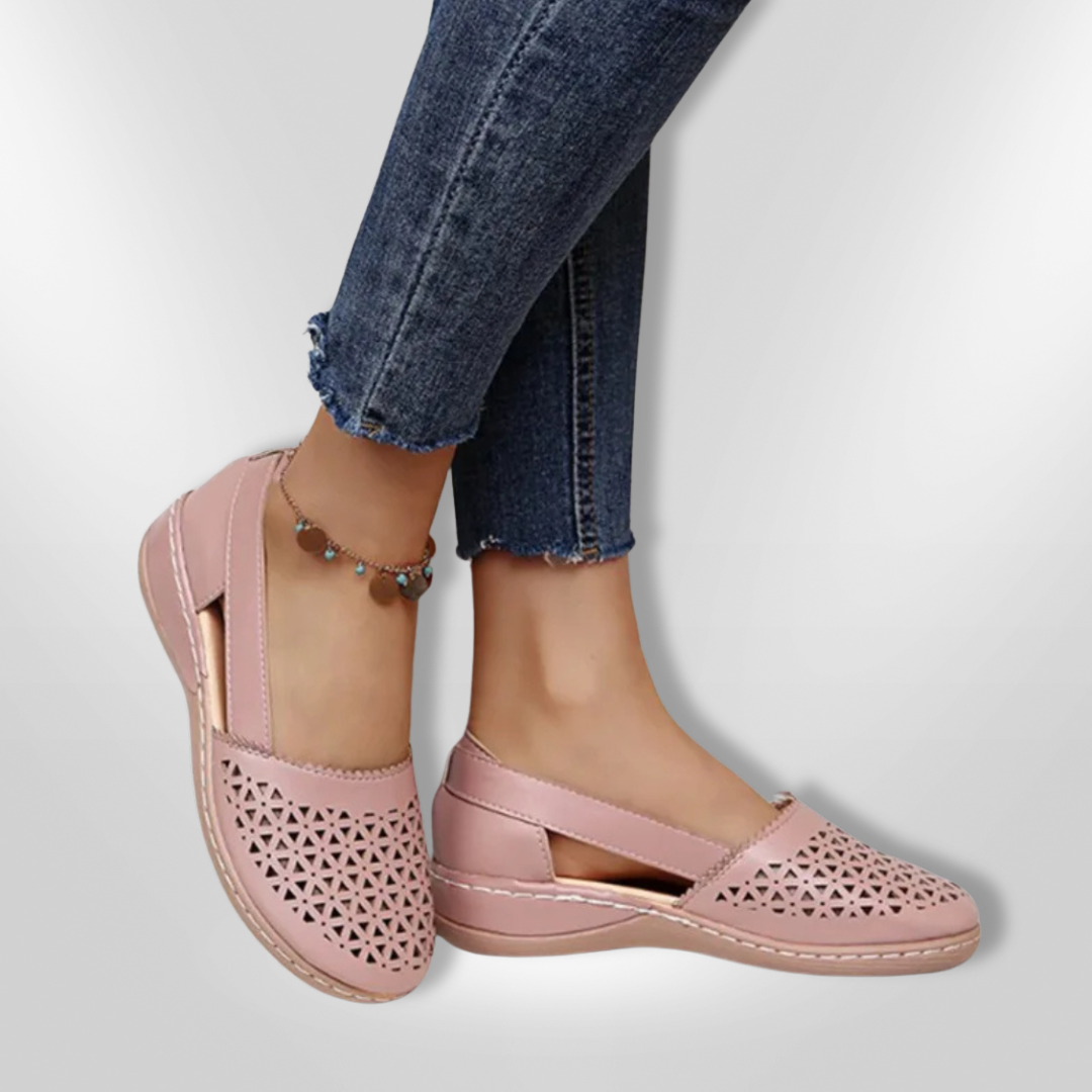 Zapatos ortopédicos para mujer con diseño transpirable y sujeción total – MELANIA