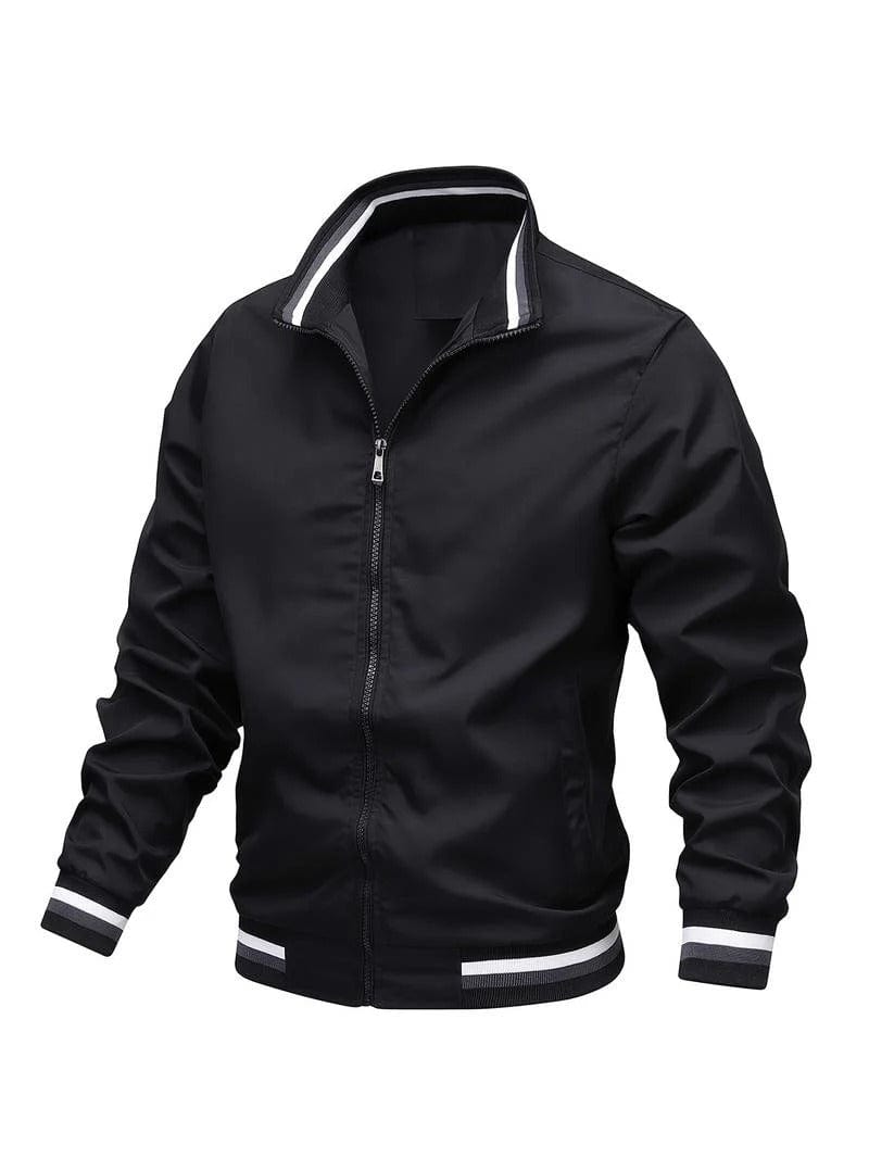 ENZO - Bomber casual para hombre