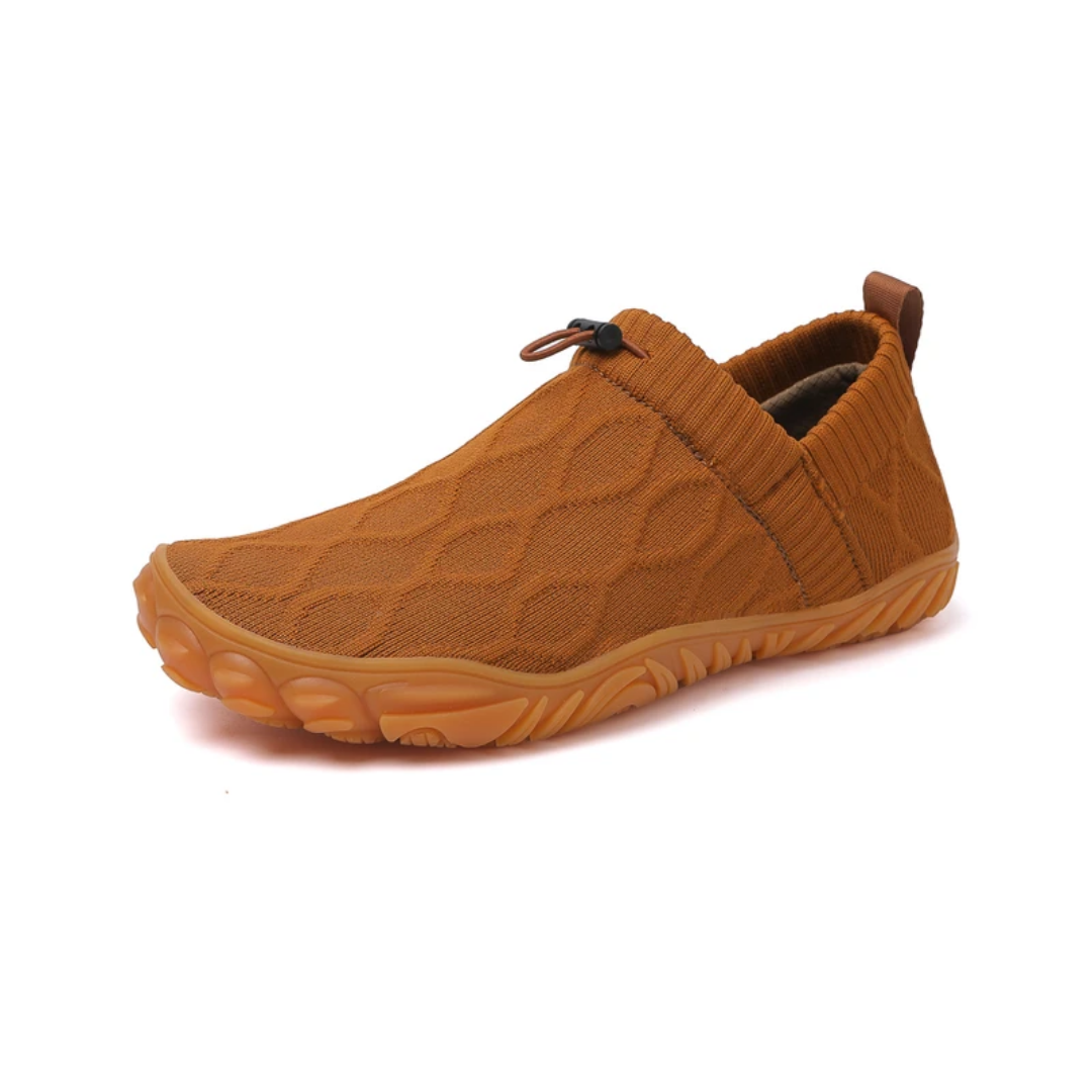 Zapatillas barefoot de senderismo con puntera ancha y suela antideslizante – ROOTSTEPS