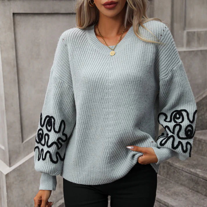 OTTAVIA – Suéter casual de punto para mujer