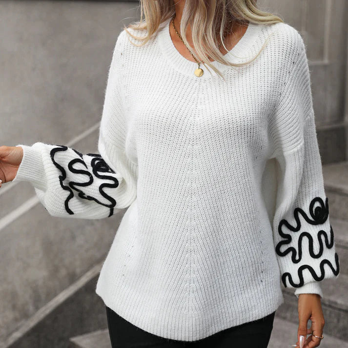 OTTAVIA – Suéter casual de punto para mujer