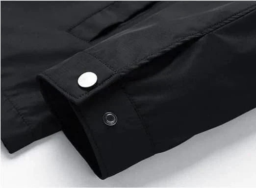 LEIF - Chaqueta clásica casual con forro de cuadros para hombre