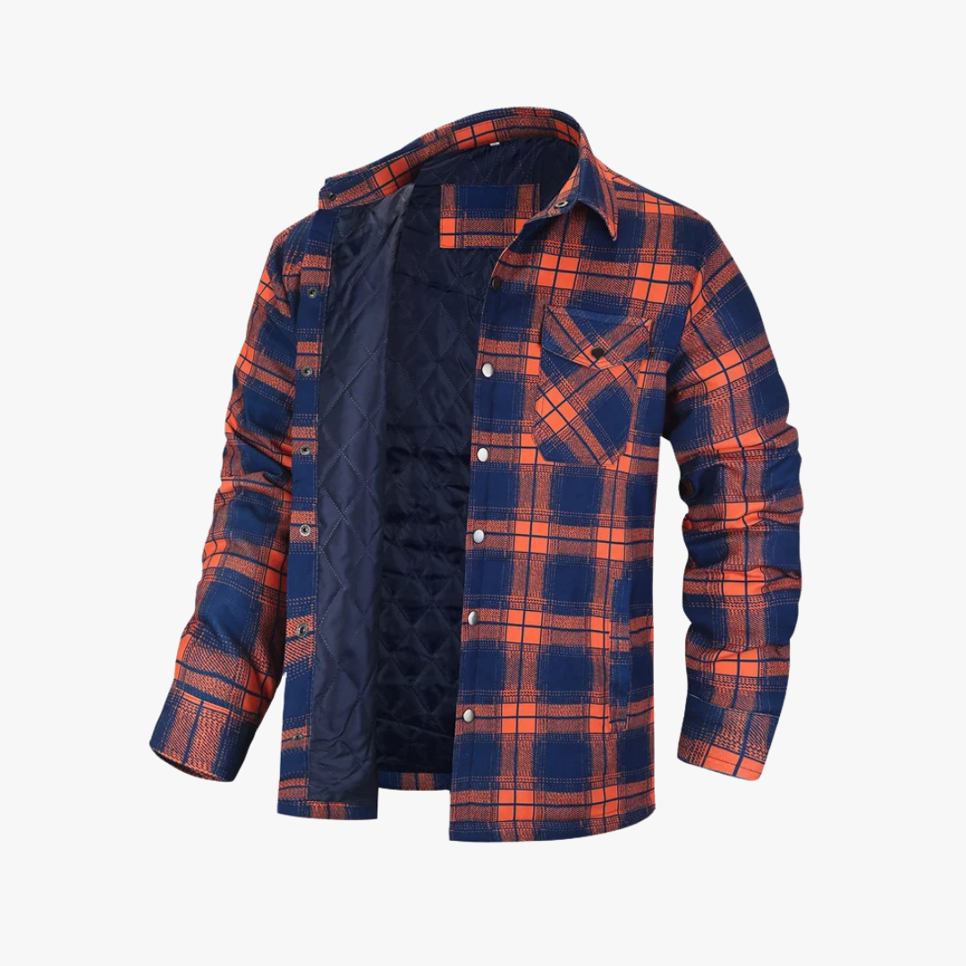 Camisa de franela térmica a cuadros para hombre – DAYTON
