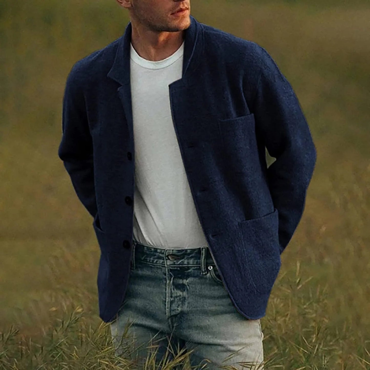 Blazer casual para hombre de estilo moderno - HENDRIK