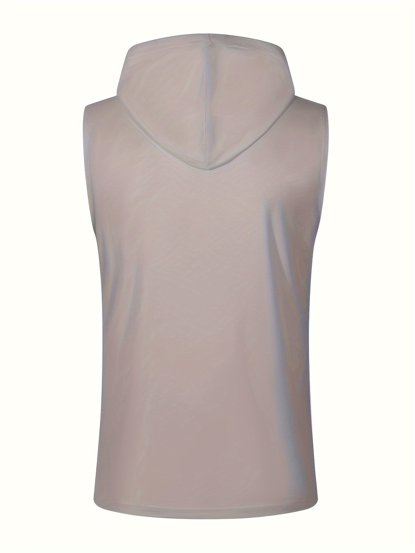 Camisa sin mangas con capucha y tejido transpirable para hombres en entrenamiento – ACTON