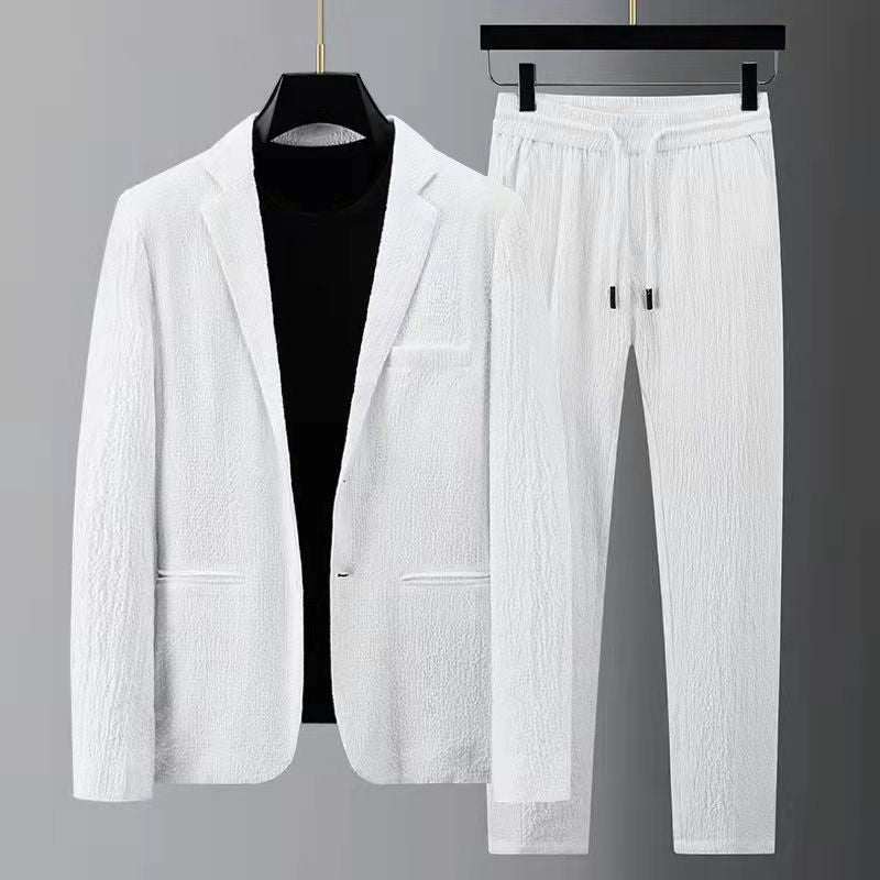 Traje de hombre con americana y pantalón slim fit – ASTORIO