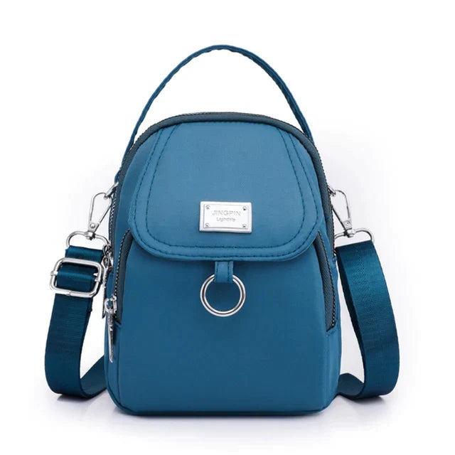 Bolso bandolera de nailon ligero e impermeable para mujer – NAYLA