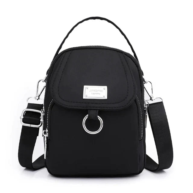 Bolso bandolera de nailon ligero e impermeable para mujer – NAYLA