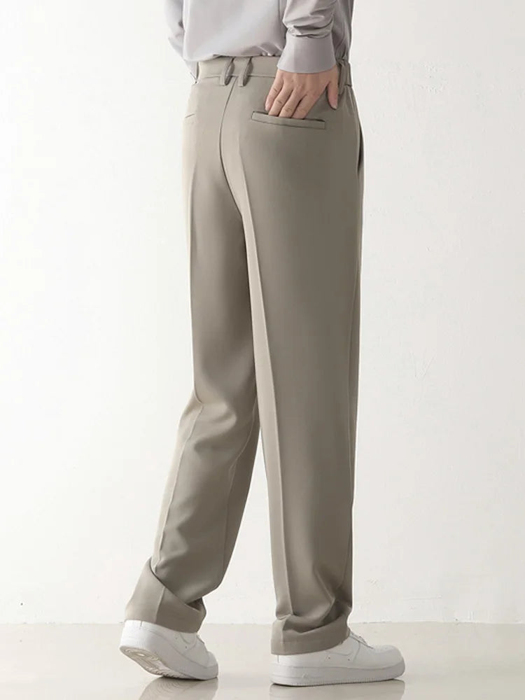 Pantalón drapeado para hombre de corte relajado – BRAYDEN