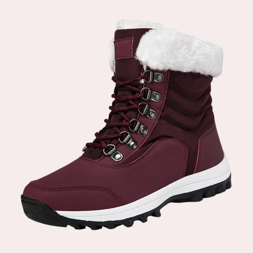 LUCIA - Botas de nieve elegantes con agarre para mujer