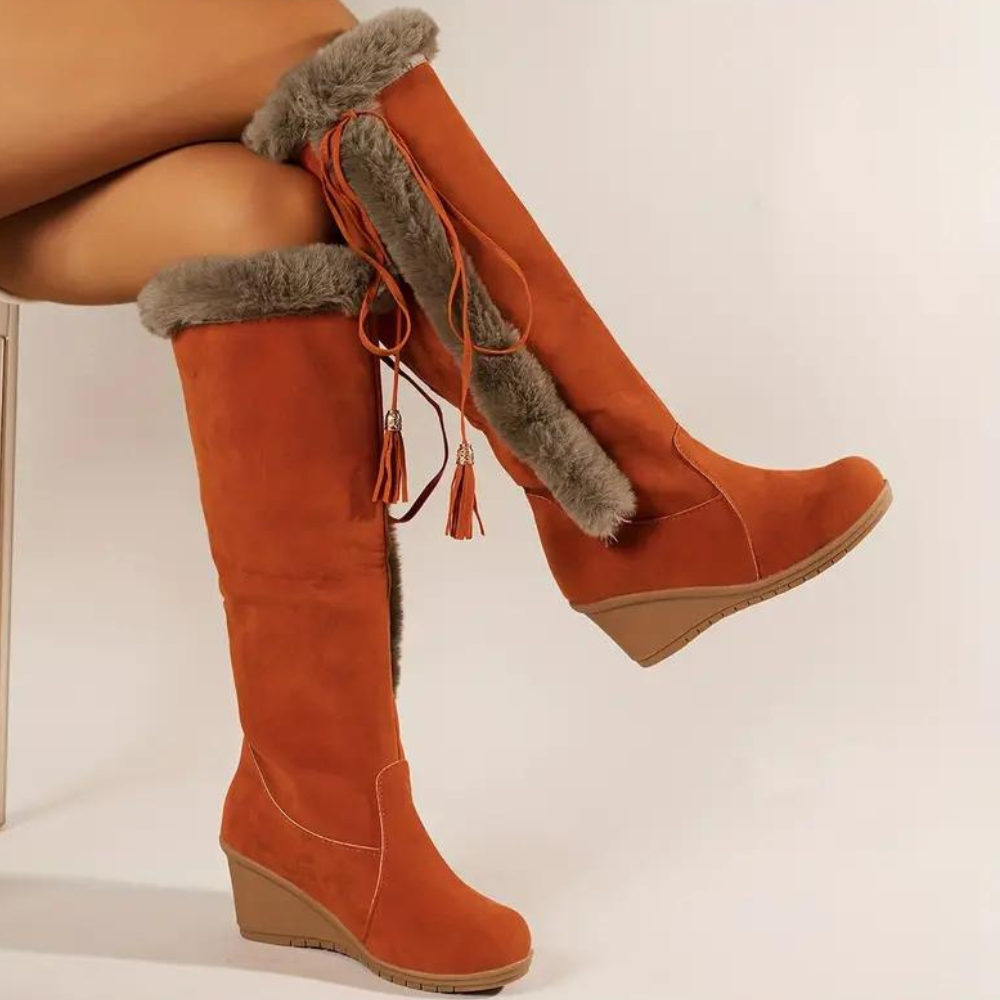 BELLA - Botas invernales hasta la rodilla para mujer