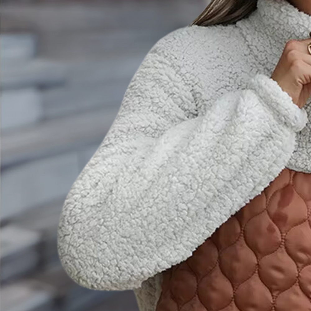 MARI - Abrigo de felpa elegante para mujer
