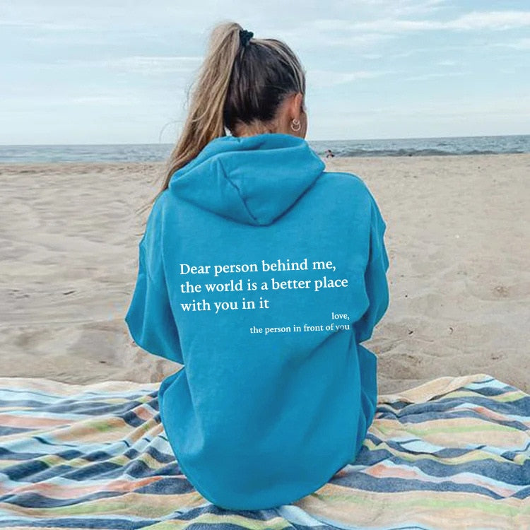Sudadera cálida unisex con capucha y ajuste cómodo – CLAUDIA