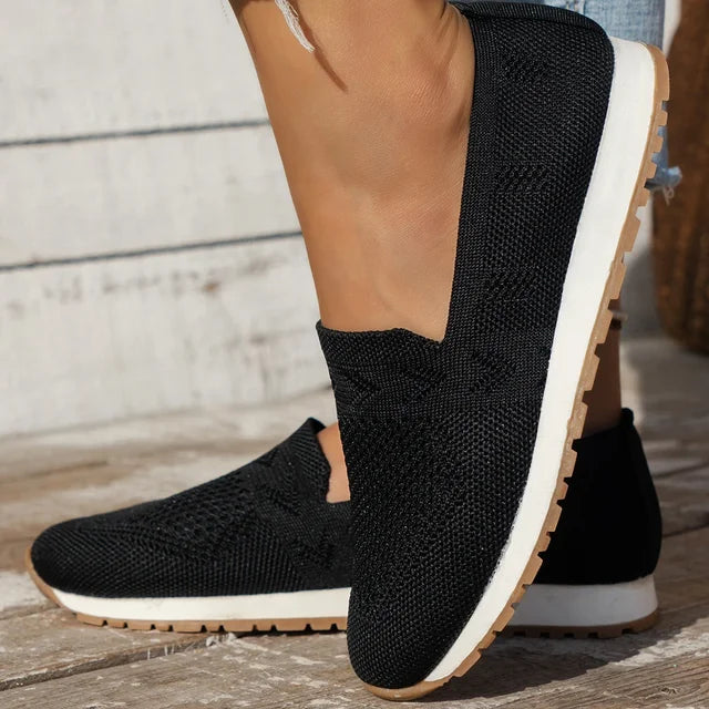INES - Zapatos ortopédicos tipo mocasín para mujer