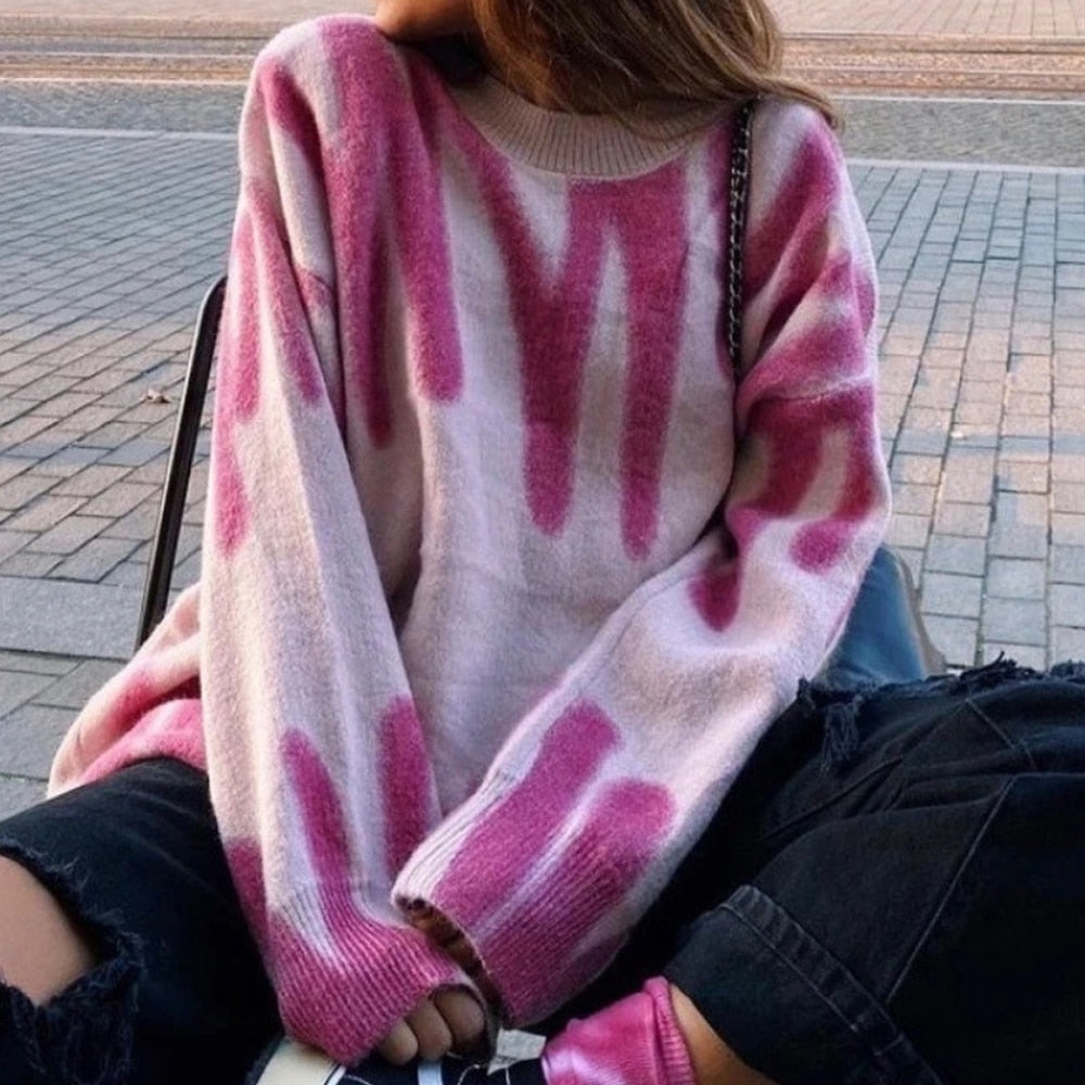 NATALIA - Suéter oversized cómodo de invierno para mujer
