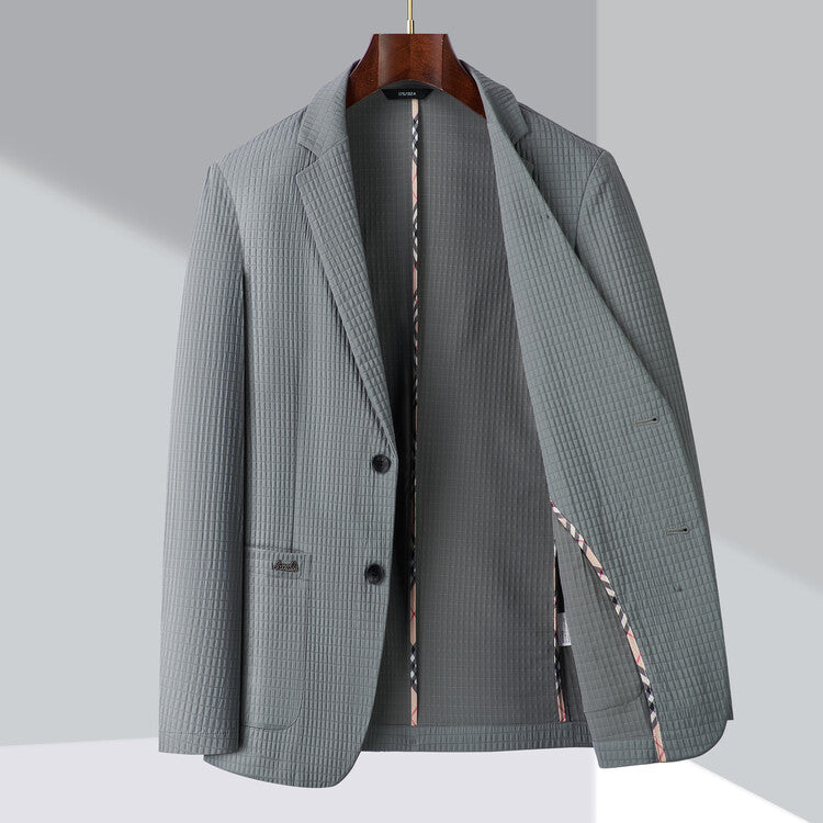 Blazer estructurada slim fit para hombre – MCKAY