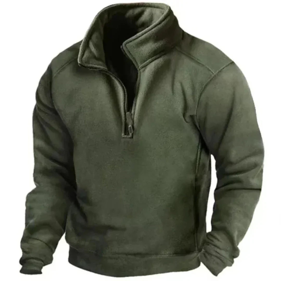 NILS - Jersey de media cuello para hombre