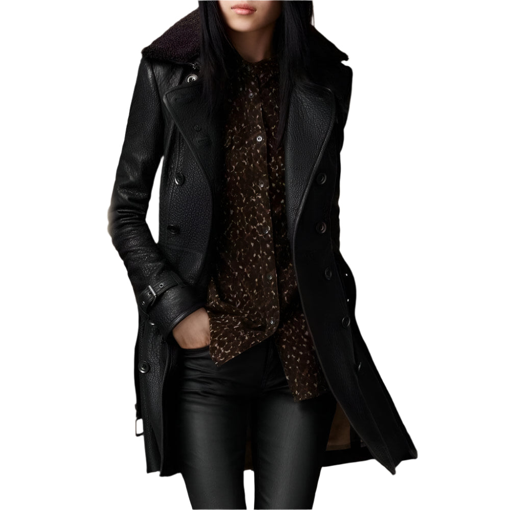 Abrigo de invierno elegante para mujer de alta calidad – JESSIKA