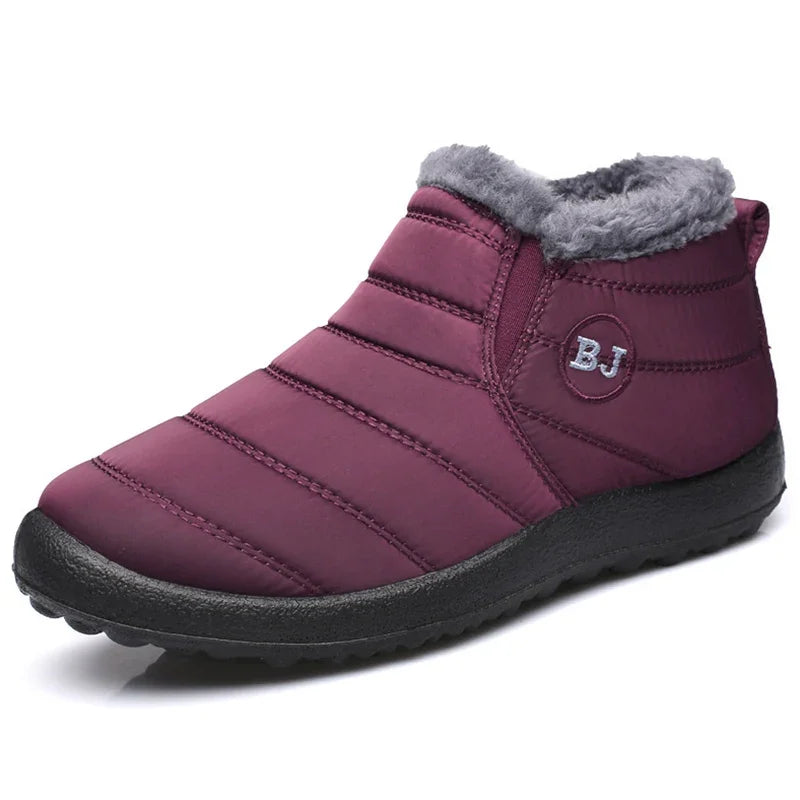 Botas de invierno con diseño moderno y forro cálido – KLAUDIA