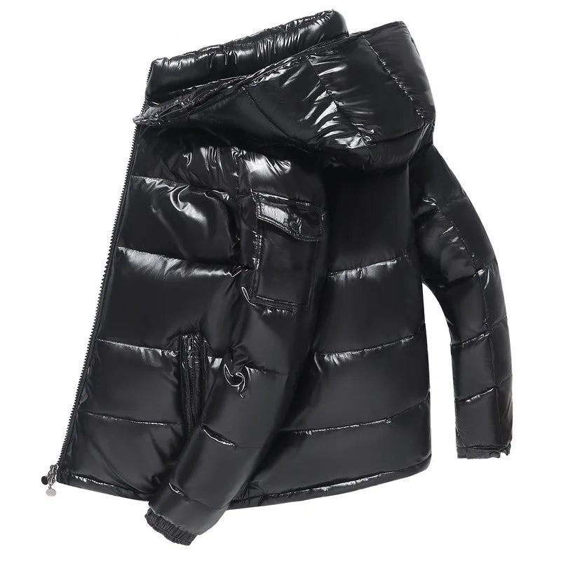 Abrigo acolchado funcional para hombre con aislamiento térmico – LUKAS