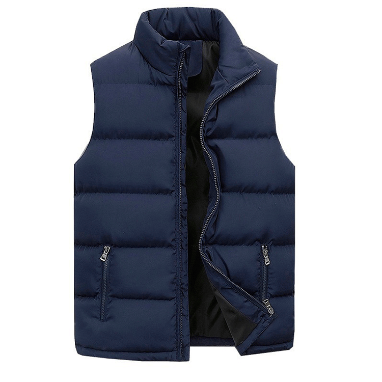 Chaleco ligero de hombre con cremallera – MAX