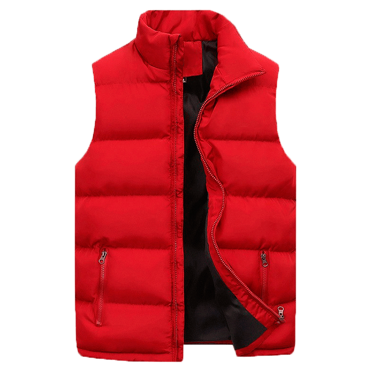 Chaleco ligero de hombre con cremallera – MAX