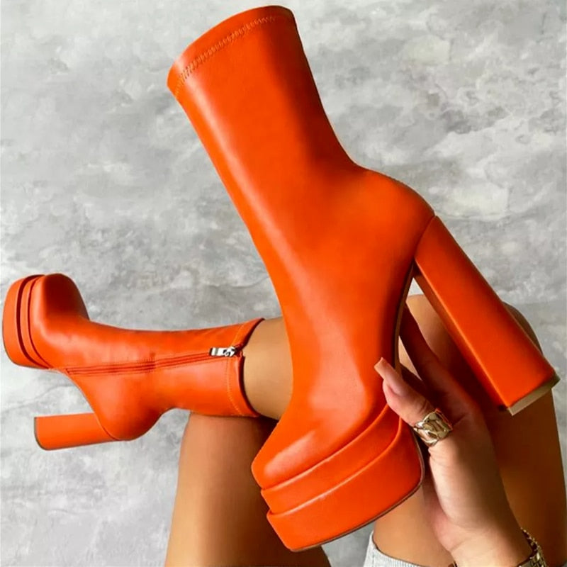 LIZE – Botas altas elegantes para mujer