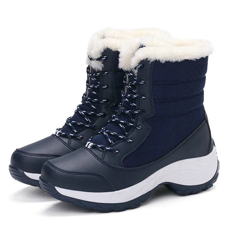 Botas de nieve cálidas para mujer con suela antideslizante – SABRINA