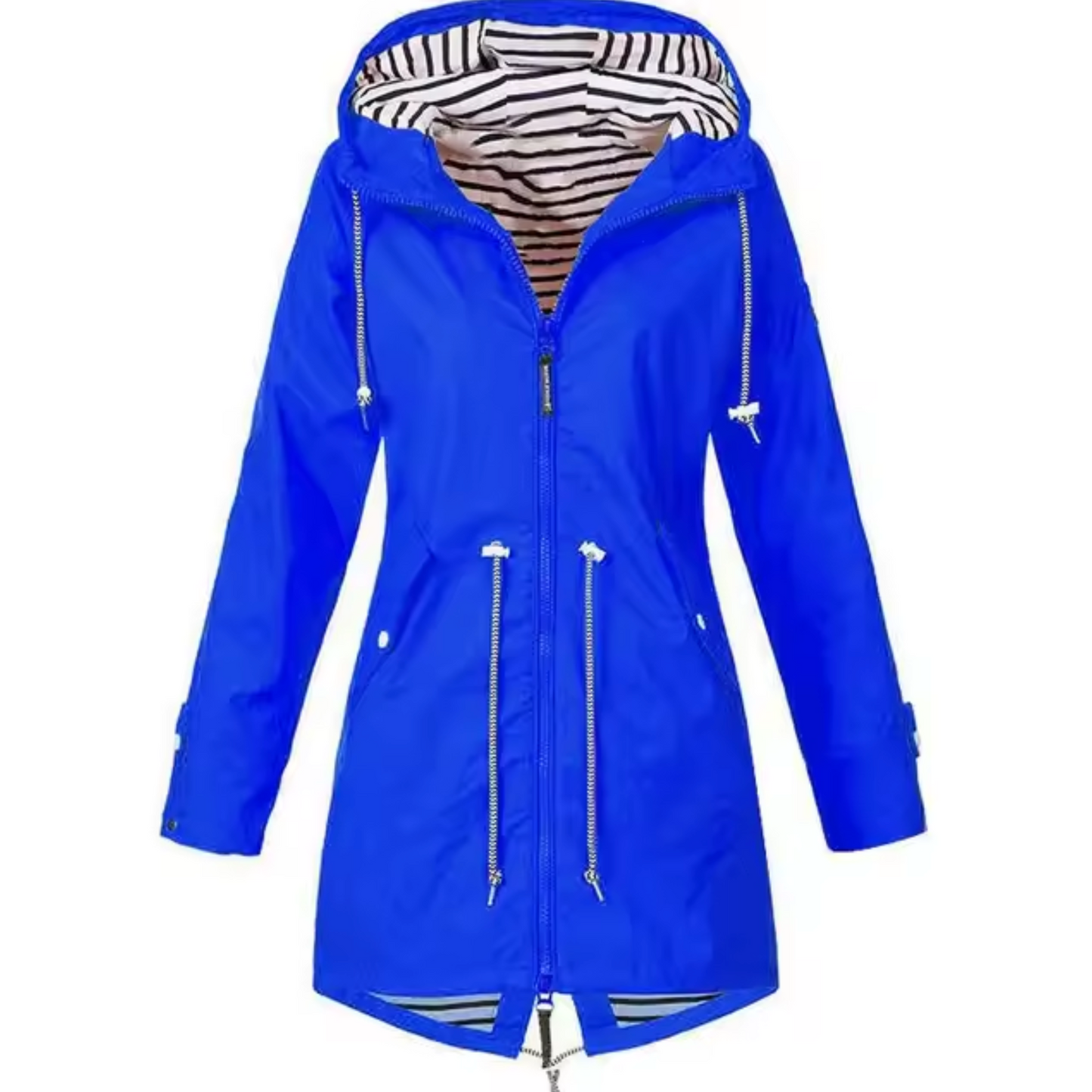 Abrigo Impermeable con Capucha para Mujer – SANDRA