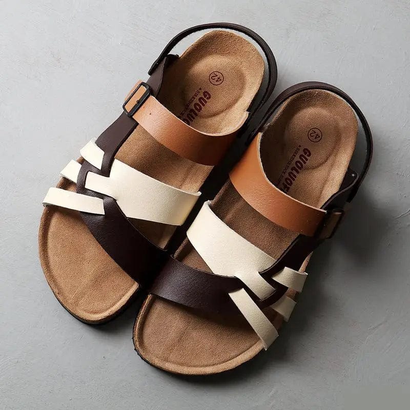 Sandalias ortopédicas de piel para hombre – GABRIEL