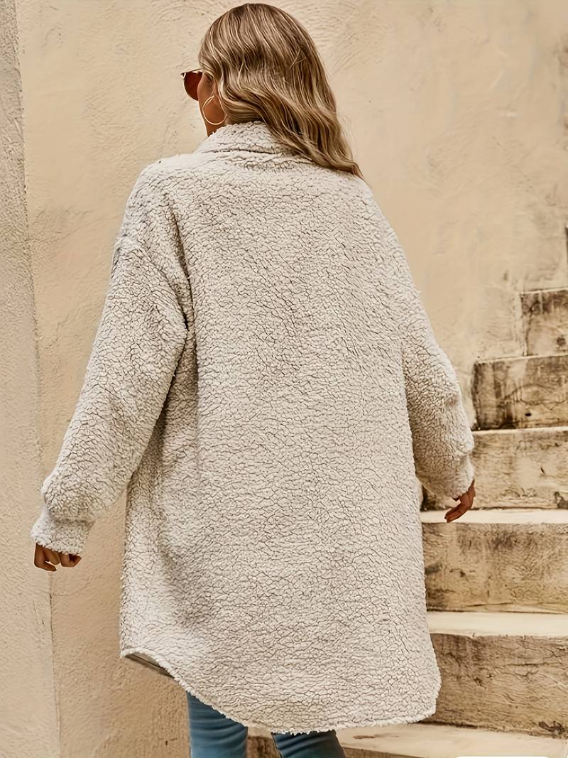 Abrigo de invierno elegante y cálido para mujer – STEPHANIE