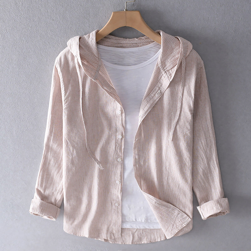 Blusa ligera con capucha y diseño relajado – ELENA