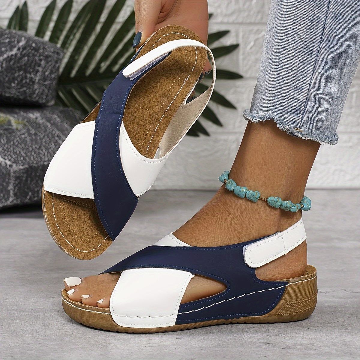 Sandalias ortopédicas cómodas para mujer con soporte avanzado – LAURA COMFORT