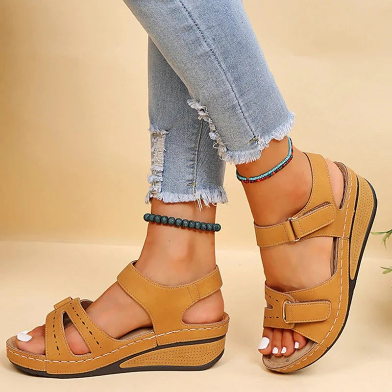Sandalias ortopédicas cómodas con soporte completo para el día a día – JOVARIA