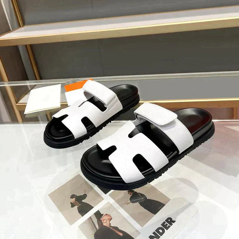 Sandalias Gladiadoras Elegantes con Cierre de Velcro Ajustable para Damas – HIRA