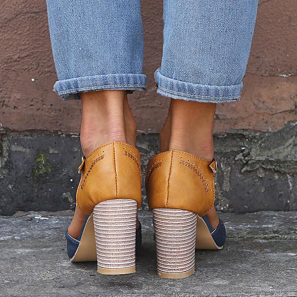 Zapatos de tacón ortopédicos con plantilla viscoelástica – EVELYNE