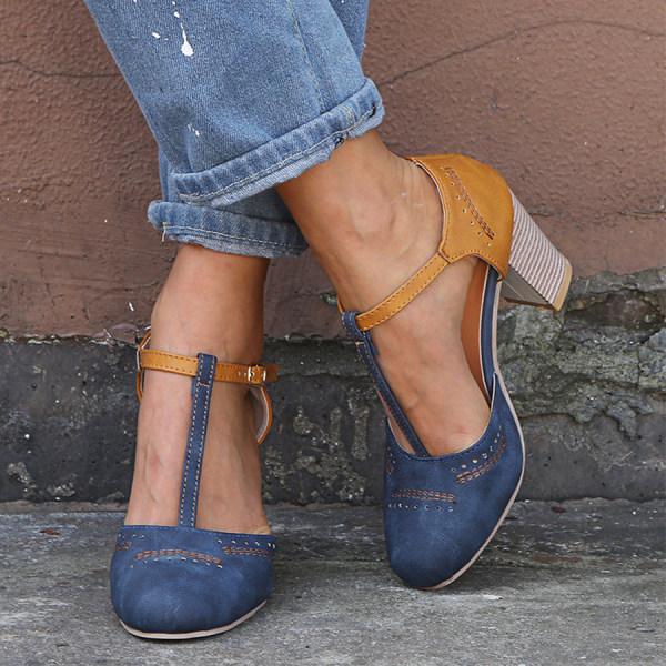 Zapatos de tacón ortopédicos con plantilla viscoelástica – EVELYNE