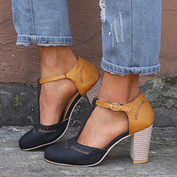 Zapatos de tacón ortopédicos con plantilla viscoelástica – EVELYNE