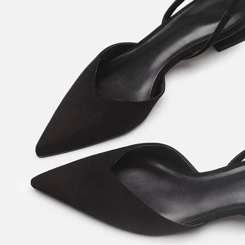 Zapatos de tacón estilizado tipo slingback – SLIMSTRAP