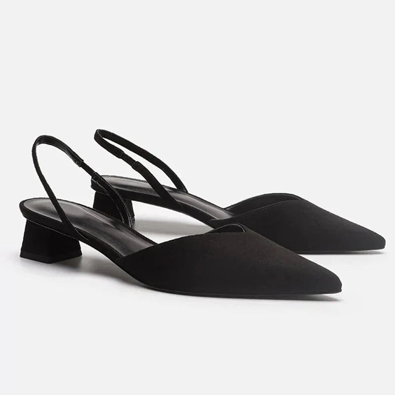 Zapatos de tacón estilizado tipo slingback – SLIMSTRAP
