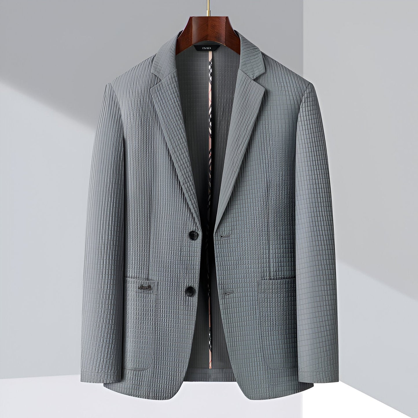Blazer estructurada slim fit para hombre – MCKAY