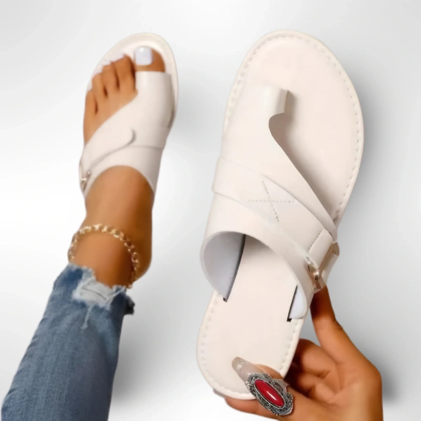 Sandalias ortopédicas cómodas con diseño funcional – DAELIA SUPPORT STEP