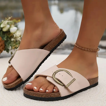 Sandalias ortopédicas con amortiguación para mujer, estilo y bienestar diario – OrthoEase Mina