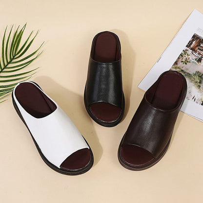 Sandalias ortopédicas de verano en piel sintética – LIVANA