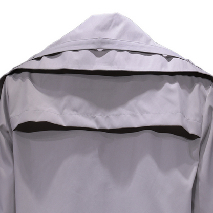 EVASIEL - Abrigo largo oversize con capucha para mujer